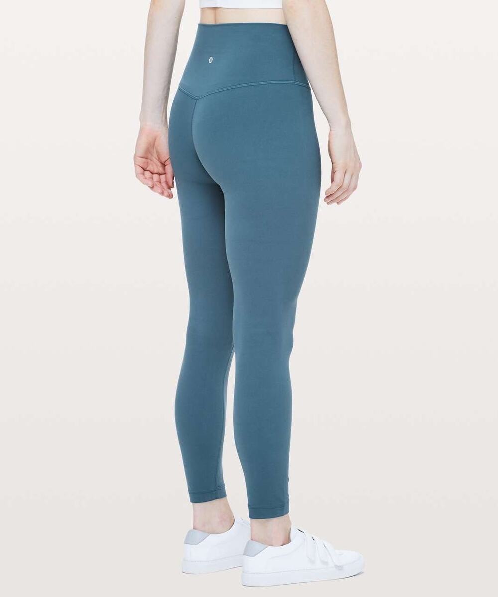 Lululemon | High Waist Blue Align Leggings 28” Workout Activewear Fitness Sz 6